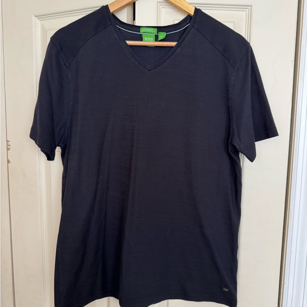 Boss Black V-Neck Men's Tee